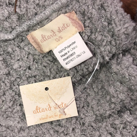 Altar’D State one size super soft blue infinity scarf; new with tags - Picture 6 of 6